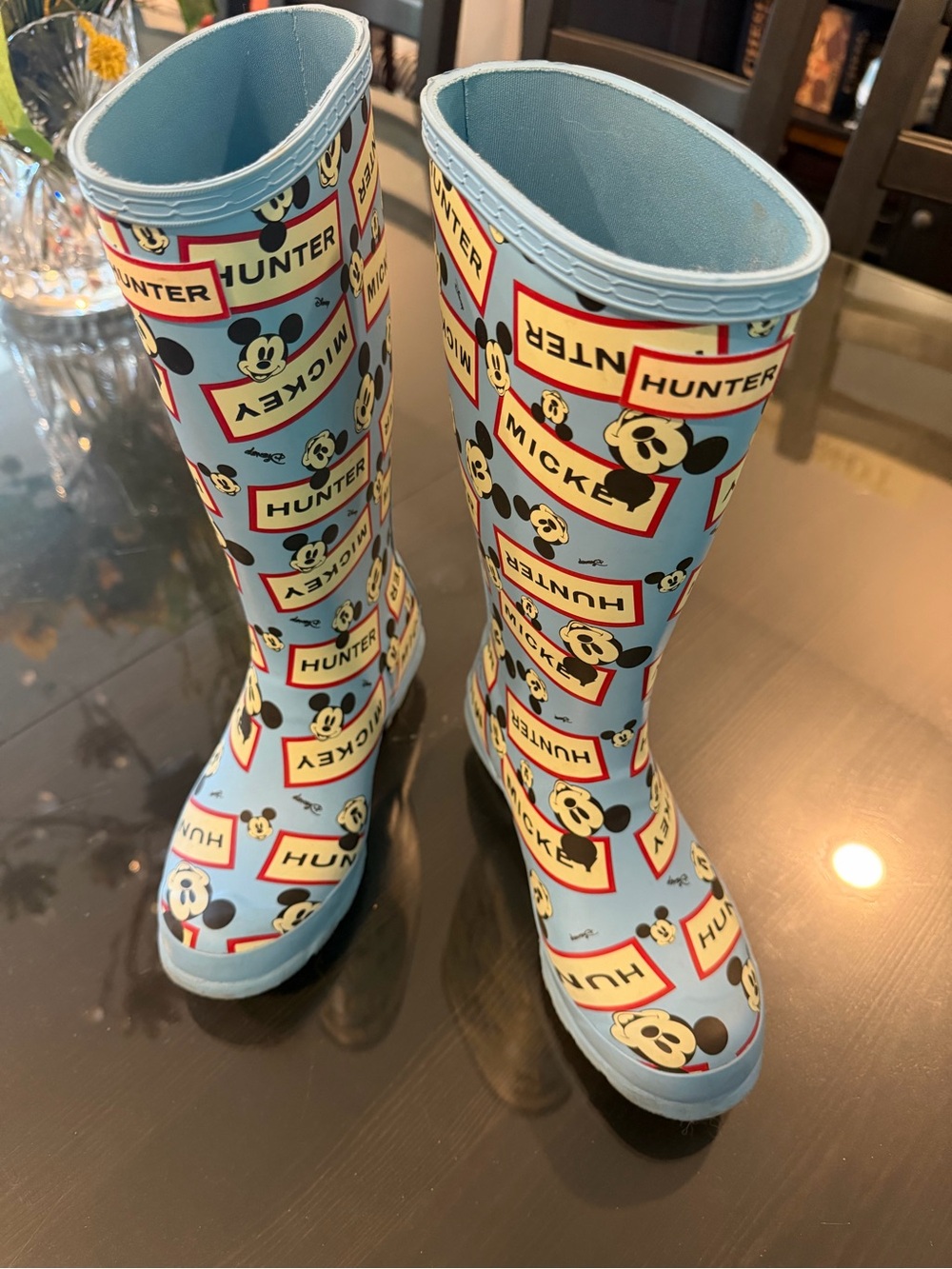Hunter Disney  Blue Boot
